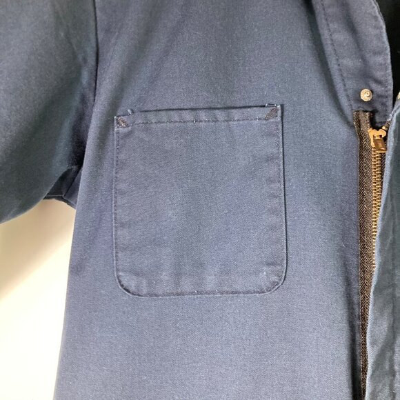 Mens Vintage Red Kap Long Sleeve Coveralls Navy 42-LN Made in USA - Picture 7 of 10